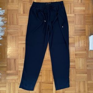 Zara Navy Blue Drawstring Lounge Pants
